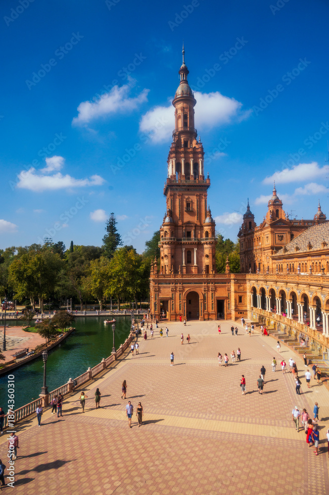 Fototapeta premium Plaza de Espana, Seville