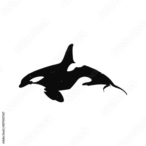 Black and white vintage illustration of martial arts fighting retro vintage vector art