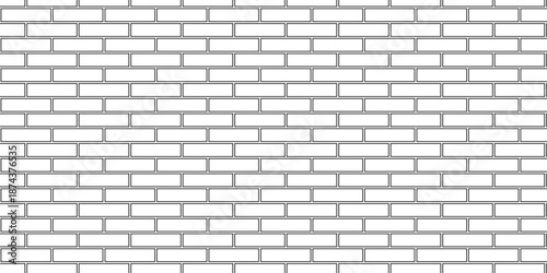 Texture brickwork block white concrete stucco isolated cement wall row urban interior limestone brick faced home and kitchen vintage wallpaper background.