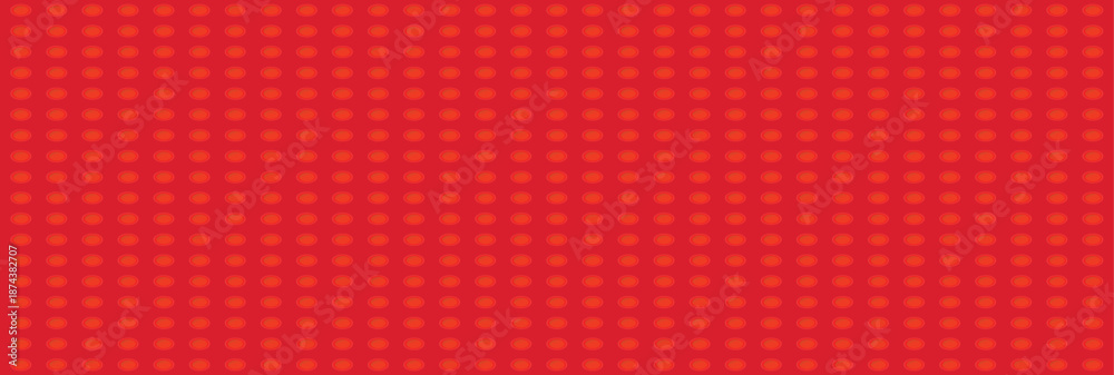 Naklejka premium Seamless red background with plastic toy brick stud pattern for children design