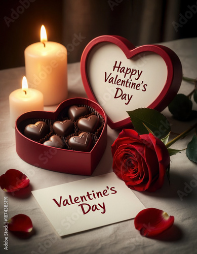 Beautiful Valentine's Day card.