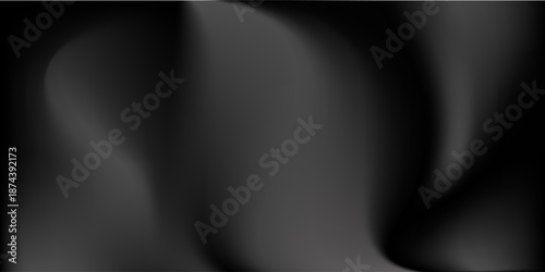Deep black gradient abstract background with rich shadow effects and smooth transitions, ideal for moody visuals, premium designs. Eps 10