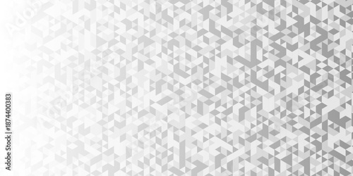 Abstract low polygon cubic white, gray design. vector poly triangle texture geometric pattern triangular. geometric wall tile metal cube background triangle wallpaper design.