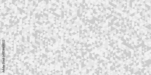 Abstract low polygon paper cubic white, gray wallpaper design. vector transparent poly triangle texture geometric pattern triangular. geometric wall tile metal cube triangle background.