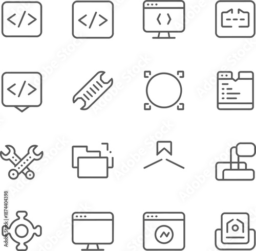 Computer Coding Programming and Web Developer Toolkit