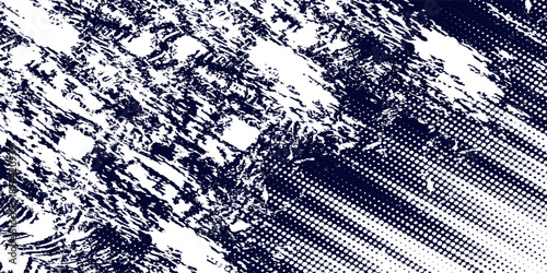 Dots halftone white blue gradient color pattern grunge texture background. Dots pop art comic sports style