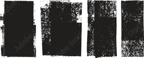 Grunge vertical texture panels with distressed black paint and rough edges. Worn abstract strips create a bold industrial backdrop. Ideal for posters, overlays, modern layouts, and edgy graphic design