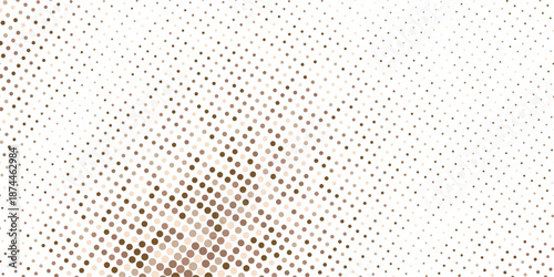 Modern dotted halftone gradient texture. Vanishing polka dot simple.Vanishing polka. Halftone background vector, abstract backdrop design with two tone pattern. Mesh dotted halftone gradient texture. 
