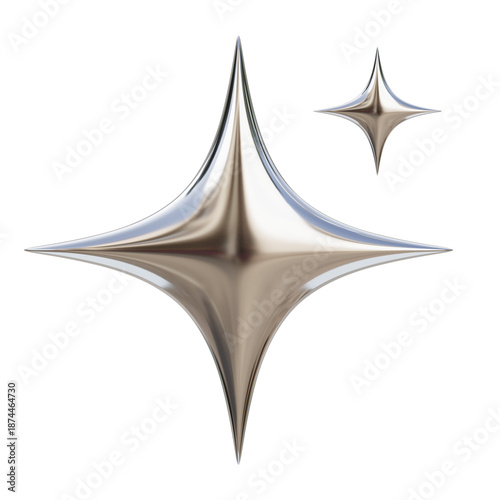 3d star illustration