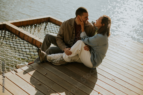 Couple enjoying a relaxed m...
