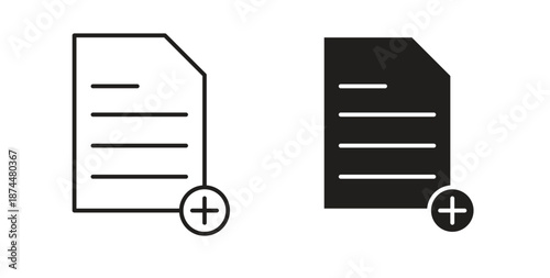 Add document icon