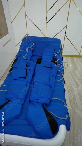 Wallpaper Mural Modern equipment for lymphatic drainage on a spa bed. Concept of professional equipment for body treatment. Torontodigital.ca