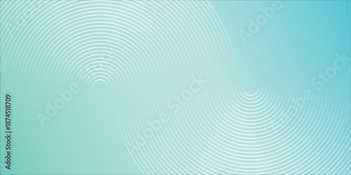 Abstract Light Blue Background with Subtle Circular Wave Patterns.