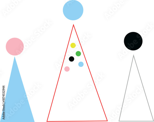 
Bright, colorful, cute circus-themed designs