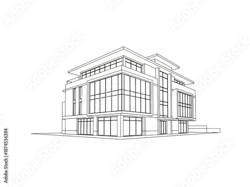 A purple robot and woman interacting with a magnifying glass and speech bubble on isolated with clock