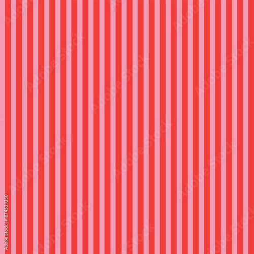 Pink stripe pattern. Delicate pink and red stripe background. Vector illustration. Valentine's Day for wrapping, prints, clothing, postcards, banners, and textiles.