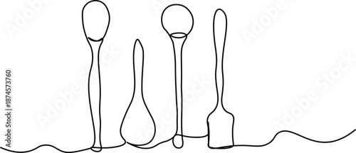 Commonly available as stock vectors for use in home decor, logos, or posters. 