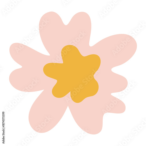 Photos Soft Pastel Daisy Flower Vector Illustration