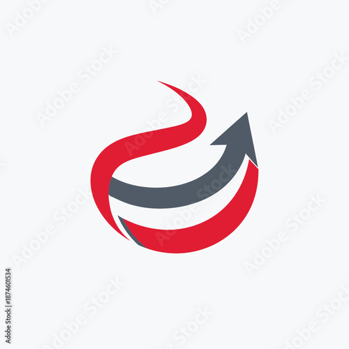 Free Download Abstract Arrow Movement Symbol Promoting Progress And Business Elevation - GFXLoad