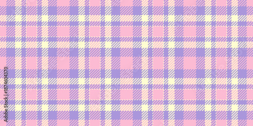 Kind vector texture seamless, industrial textile check pattern. Scratched plaid background tartan fabric in indigo and light colors.