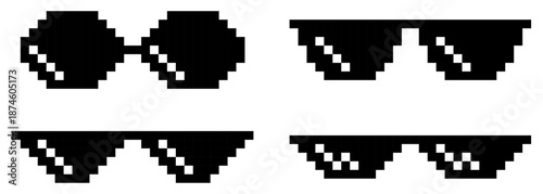 Pixel glasses