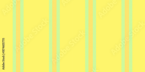Bolume vector pattern fabric, effect background textile vertical. Idea stripe texture lines seamless in yellow and mint colors.