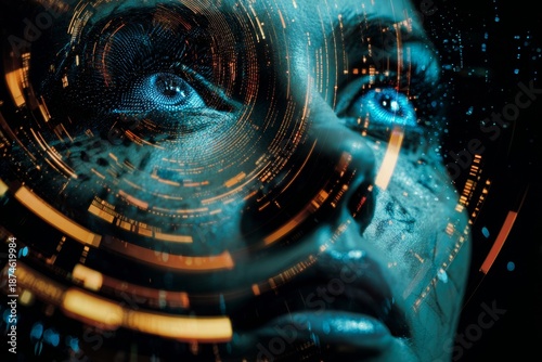 The high-speed world of 5g connectivity. Market forecast. Vibrant colors in 5g technology: subtle shifts enhance digital flow. Profit analytics. Revenue graphs.