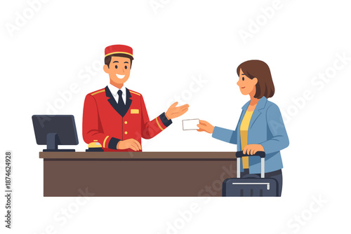 Hotel Check-in Process