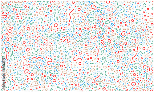 Abstract vector background depicting a complex network of interconnected nodes and data points, representing digital technology, artificial intelligence, and global communication for futuristic tech