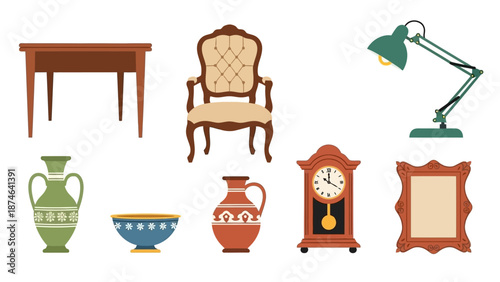 Vintage furniture and decor: classic elements for timeless interior design