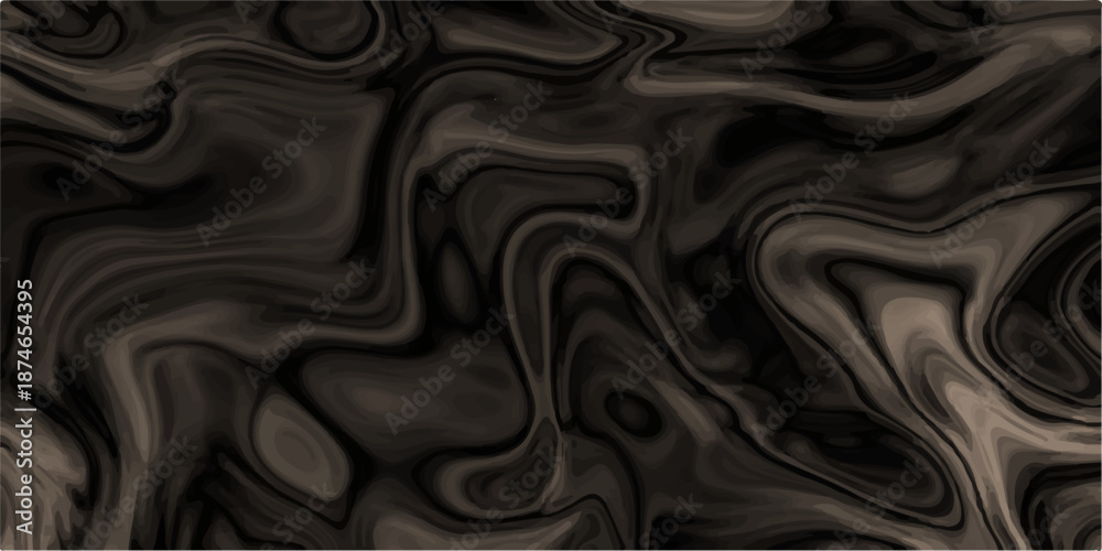 Obraz premium Smooth black silk and satin fabric background featuring a luxury textile pattern with soft liquid waves and a shiny metallic texture for an elegant dark backdrop material design
