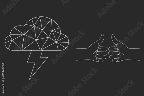 Simple Line Art Design