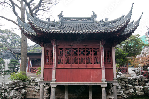 Εκτύπωση καμβά Yuyuan Garden in Old City of Shanghai, China