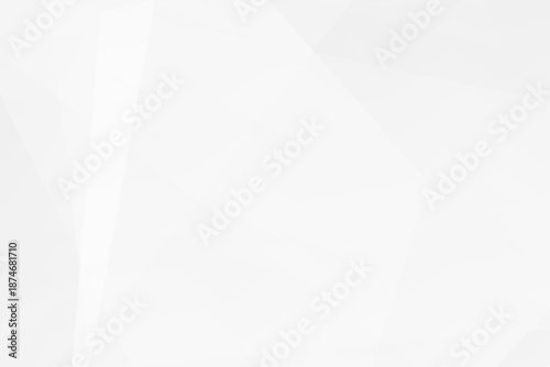 Modern abstract grey and white polygonal shapes creating clean vector background, EPS 10.