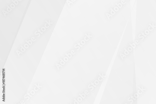 Modern abstract grey and white polygonal shapes creating clean vector background, EPS 10.