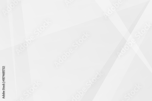 Modern abstract grey and white polygonal shapes creating clean vector background, EPS 10.