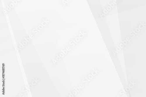 Modern abstract grey and white polygonal shapes creating clean vector background, EPS 10.