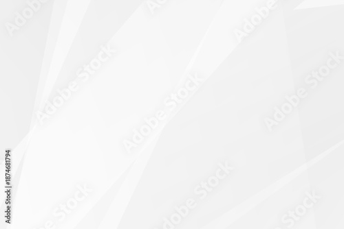 Modern abstract grey and white polygonal shapes creating clean vector background, EPS 10.
