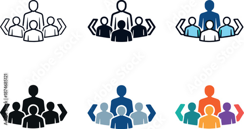 Image Generation. Command presence concept portraying a person positioned to steer group effort through clarity, accountability,