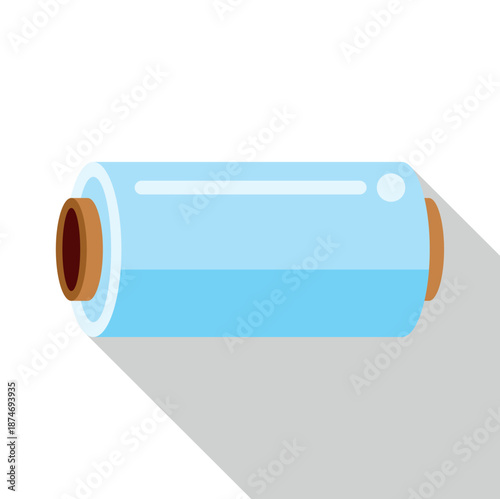 Plastic wrap roll transparent film for food packaging and household use