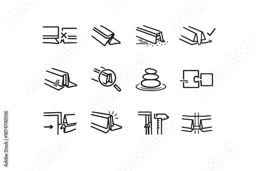 Shower icons icon issue calm vector wear balance seal drag silhouette folded