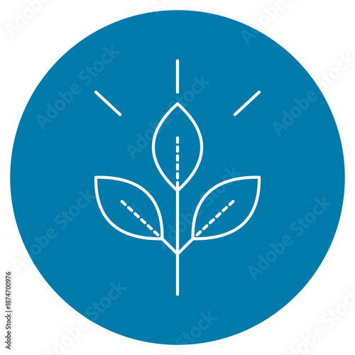 Fiber icon, Natural Fiber Nutrition, Healthy Digestive Fiber, Power of Plant Fiber, vector