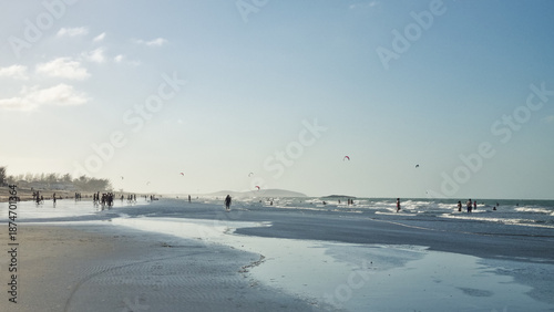 Preá beach, Ceara state. Paradisiacal beach in Brazil.