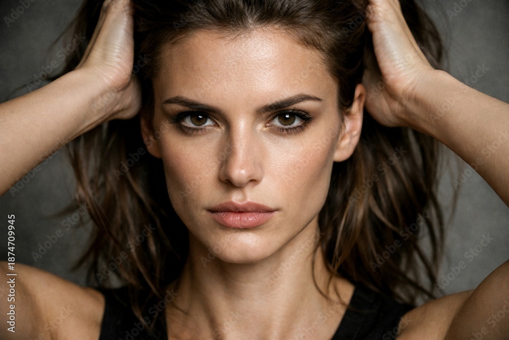 Fototapeta premium female model