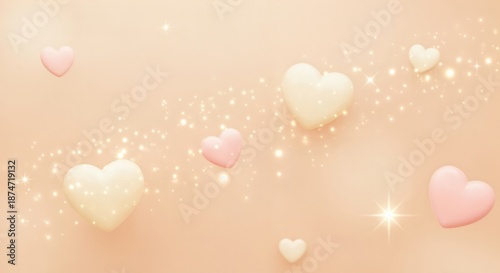 Beautiful Heart-Shaped Graphics for Romantic Design and Decoration