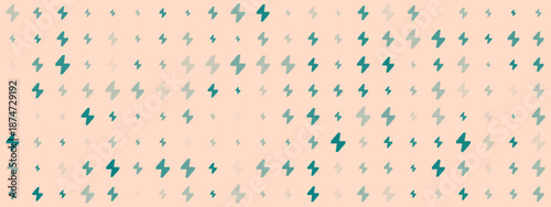 Vibrant Lightning Bolt Pattern Wallpaper for Creative Spaces and Artistic Projects