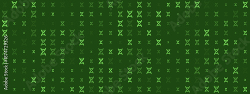 Green Abstract Pattern Design for Modern Textiles, Wallpaper, and Graphic Projects