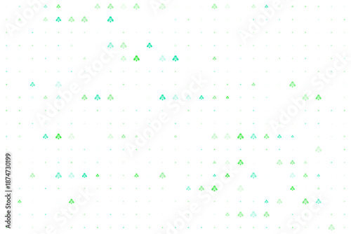 Abstract Digital Art Featuring Geometric Triangles and Dark Background