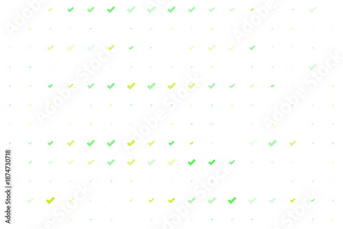 Colorful Checkmarks Pattern Design for Digital Background or Graphic Projects
