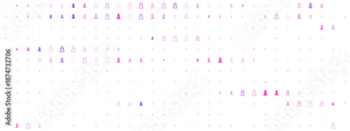 Abstract Light Design Pattern with Colorful Dynamic Waves in Modern Digital Art